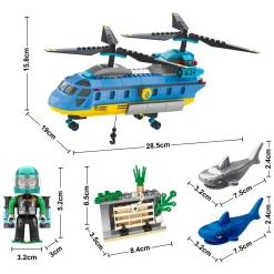 Bouwset Poolmissie Onderwater Missie - 344dlg. Hot