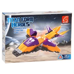 Bouwset Titan Heroes - Space Oranje - 49dlg. New