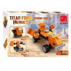 Bouwset Titan Voertuigen 3in1 - 56dlg.-