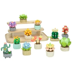 Bouwsteentjes Set Bloemen Etalage Best