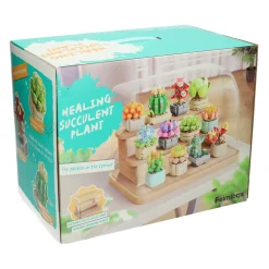 Bouwsteentjes Set Bloemen Etalage Best