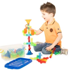 Bouwvormen Buizen Waterweg in Opbergbox, 72dlg. Discount