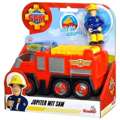 Simba Brandweerman Sam Jupiter Brandweerauto met Sam Figuur Online
