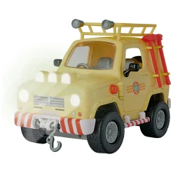 Brandweerman Sam Mountain 4x4 Jeep met Figuur-Simba Best