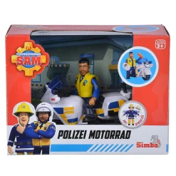 Simba Brandweerman Sam Politiemotor