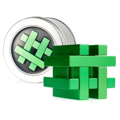 Breinpuzzel Metaal in Blik - Hashtag **><noscript><img width=