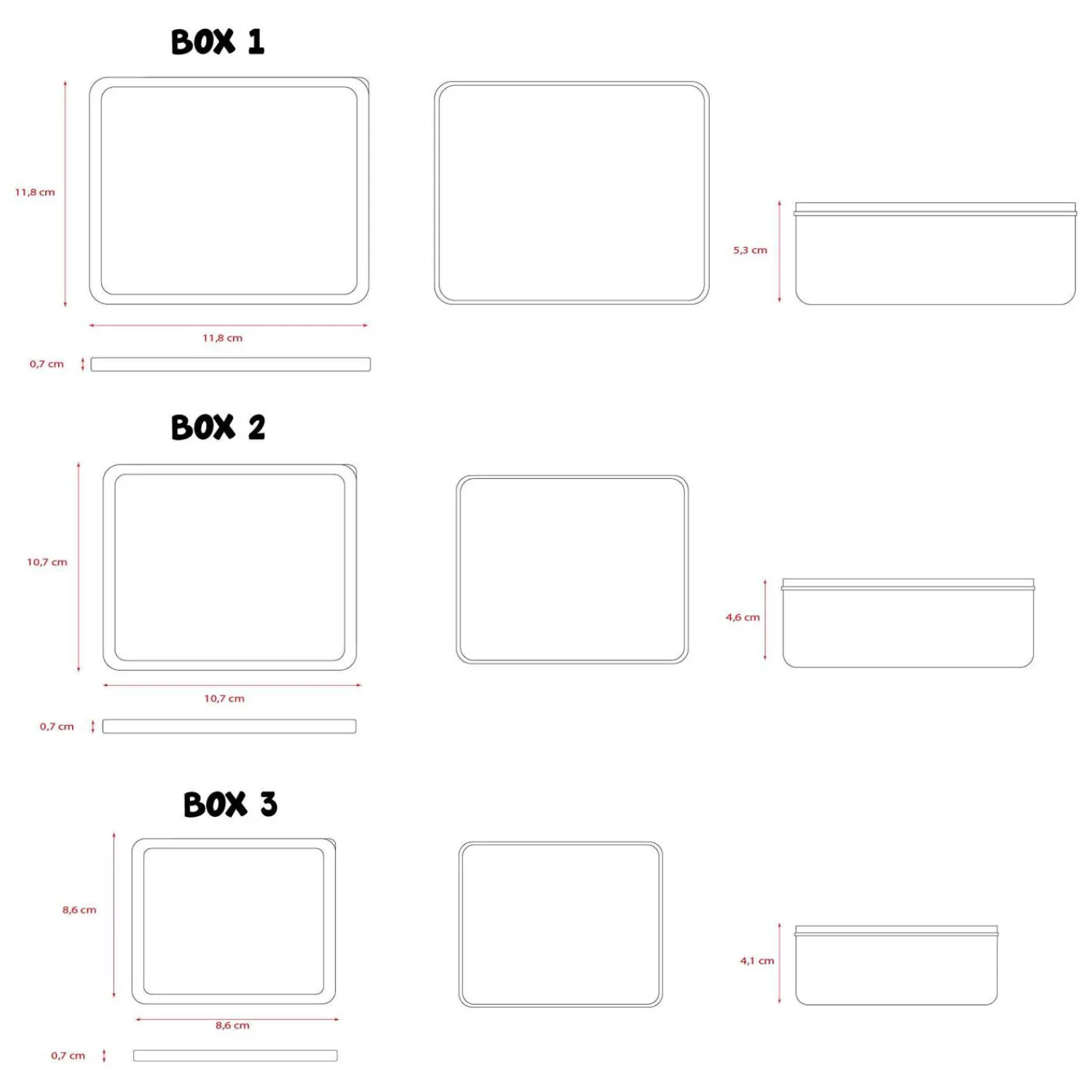 Vadobag Broodtrommel Pret Fresh Bites Dinosaurus - 3dlg. Sale