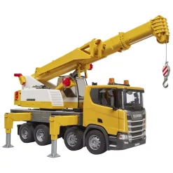 Scania Super 560R Liebherr Kraan met Licht en Geluid 1:16-Bruder Outlet