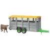 Veetransportwagen met Koe 1:16>Bruder