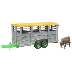 Veetransportwagen met Koe 1:16>Bruder