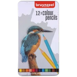 Bruynzeel 12 Kleurpotloden In Blik - Ijsvogel Best