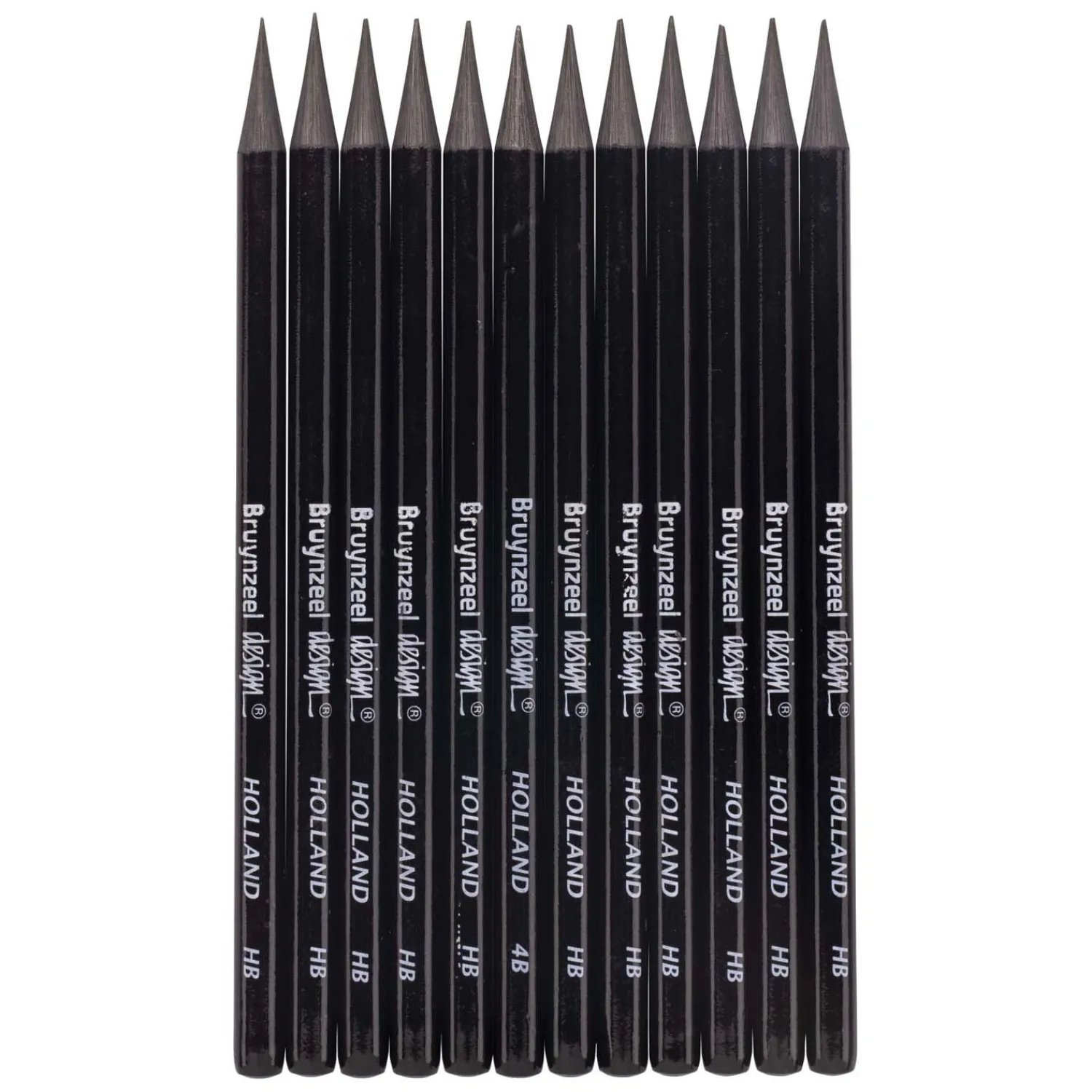 Bruynzeel Design Graphite Hb Grafietstift - 12st. Hot