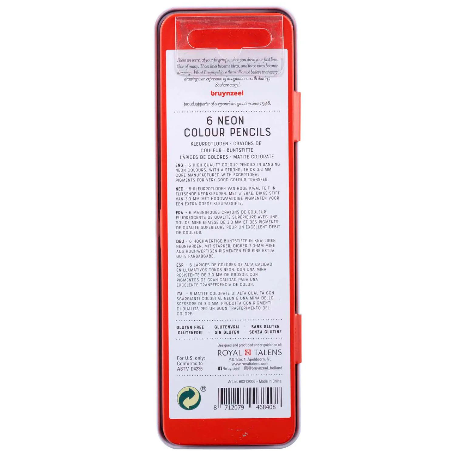 Expression Kleurpotloden Neontinten Blik 6-Bruynzeel Sale