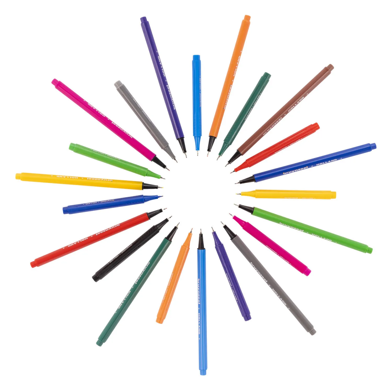 Fineliners, 12st.>Bruynzeel New