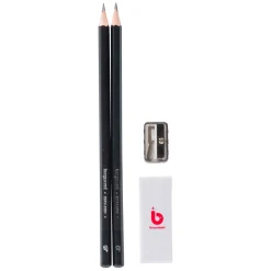 Bruynzeel Grafietpotlodenset, 4dlg. Clearance