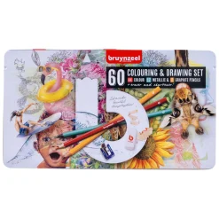 Teken- En Kleurset Creatieve Kunstenaars Blik 60St-Bruynzeel Online