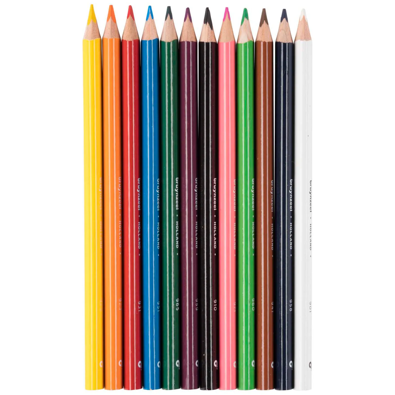 Bruynzeel Triple Kleurpotloden Set 12