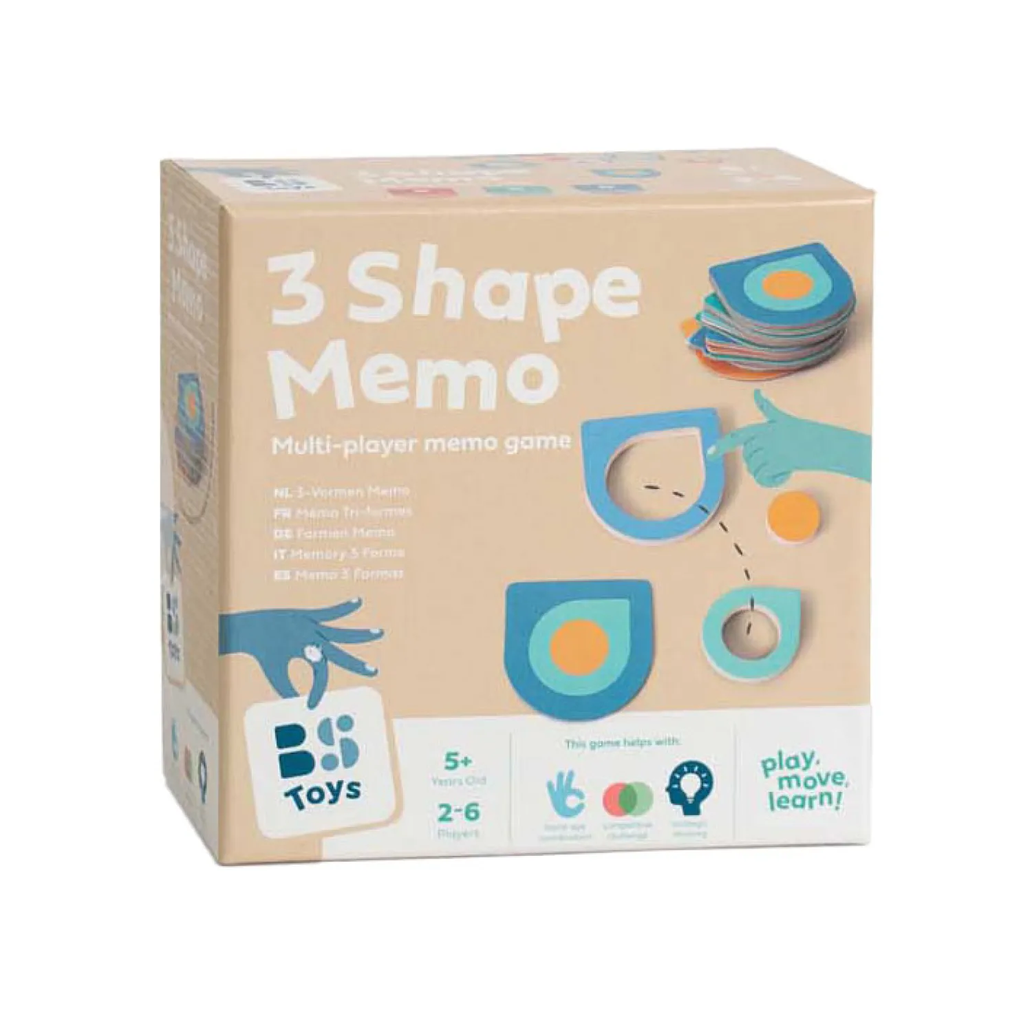 3 Vormen Memo>BS Toys Online