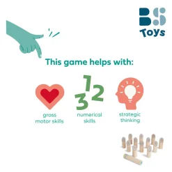 Fins Houten Werpspel-BS Toys Hot