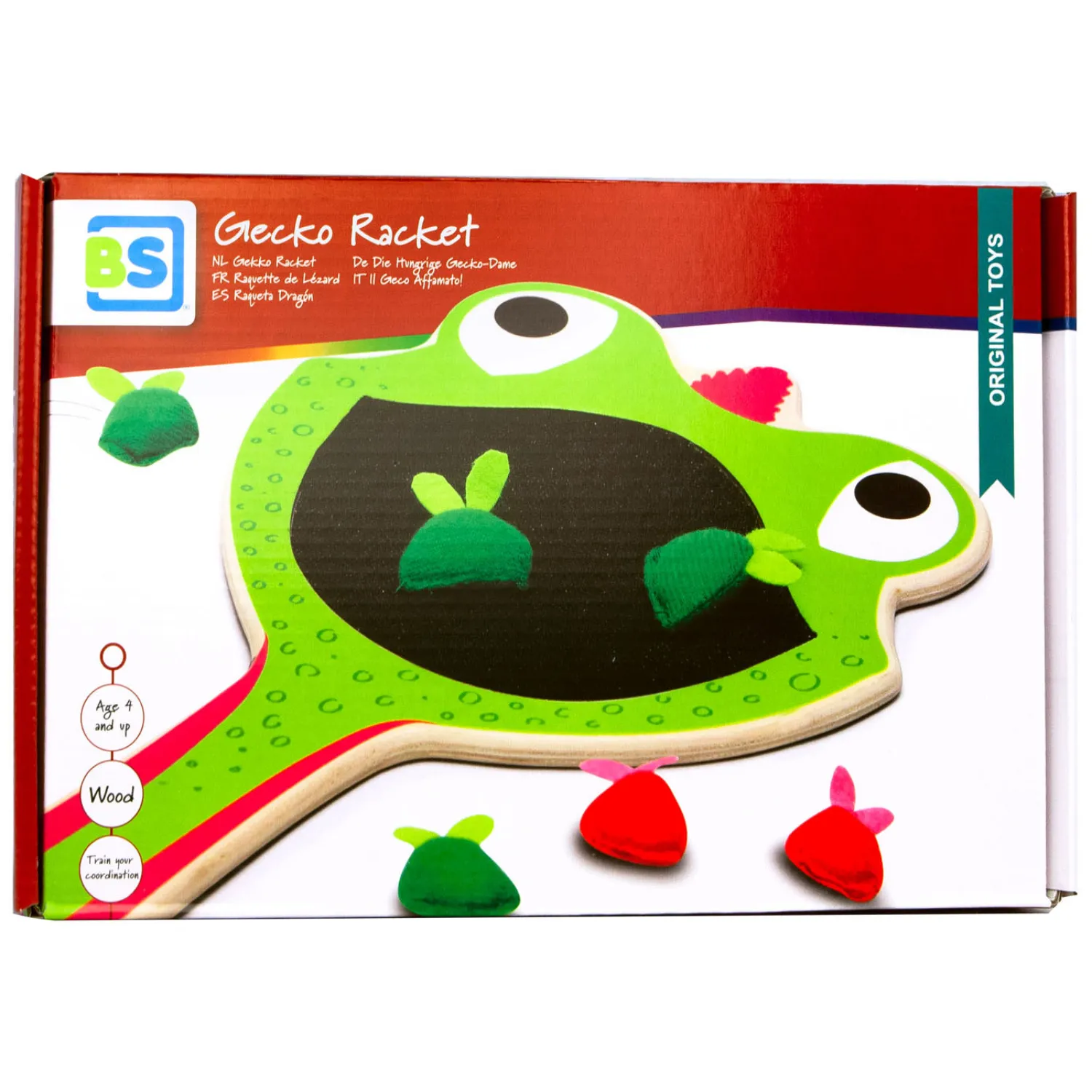 BS Toys Gekko Racket - Vang- en Werpspel Outlet