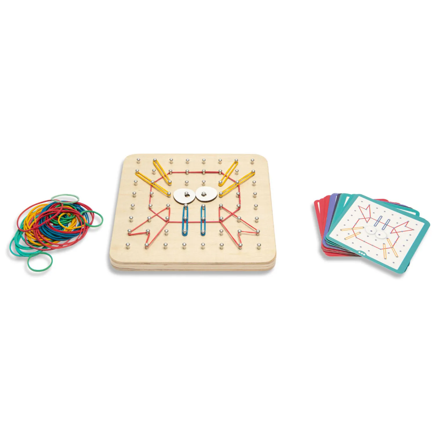 Geobord Hout - Kinderspel-BS Toys Online