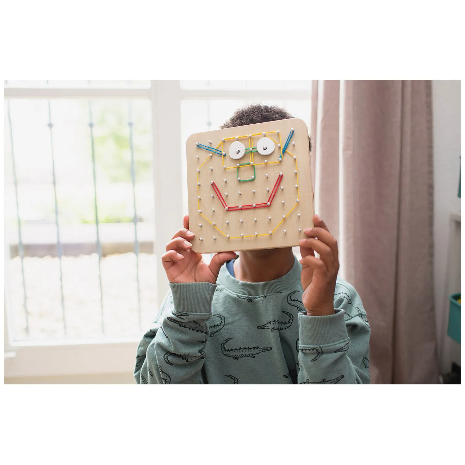 Geobord Hout - Kinderspel-BS Toys Online