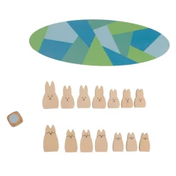 Houten Balansspel Konijnen><noscript><img width=