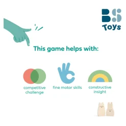 Houten Balansspel Konijnen><noscript><img width=