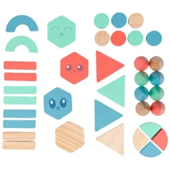 Houten Bouwstenen - 38dlg.>BS Toys Discount