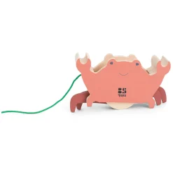 BS Toys Houten Krab met Trekkoord Discount
