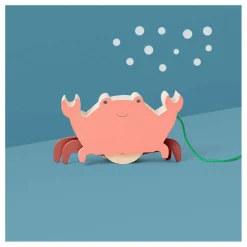 BS Toys Houten Krab met Trekkoord Discount