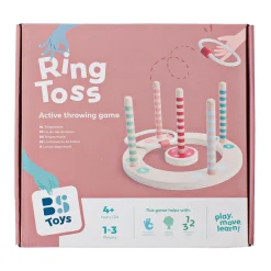 BS Toys Houten Ringwerpspel met Strepen, 7dlg. New