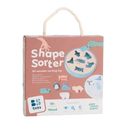 BS Toys Houten Vormenstoof, 6dlg. Outlet