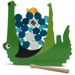 Krokodil Hout - Balans en Stapelspel-BS Toys Clearance