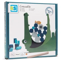 Krokodil Hout - Balans en Stapelspel-BS Toys Clearance