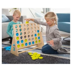 Mega Houten Vier Bij Elkaar Spel, 43dlg-BS Toys Sale