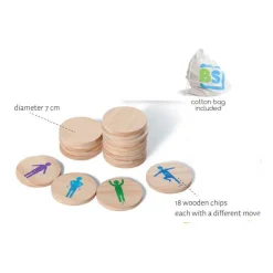 Moves Beweegspel, 18dlg.-BS Toys New