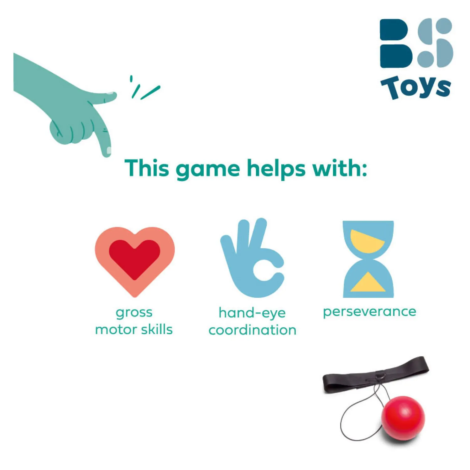 Reflex Hoofd Boksballetje>BS Toys Discount