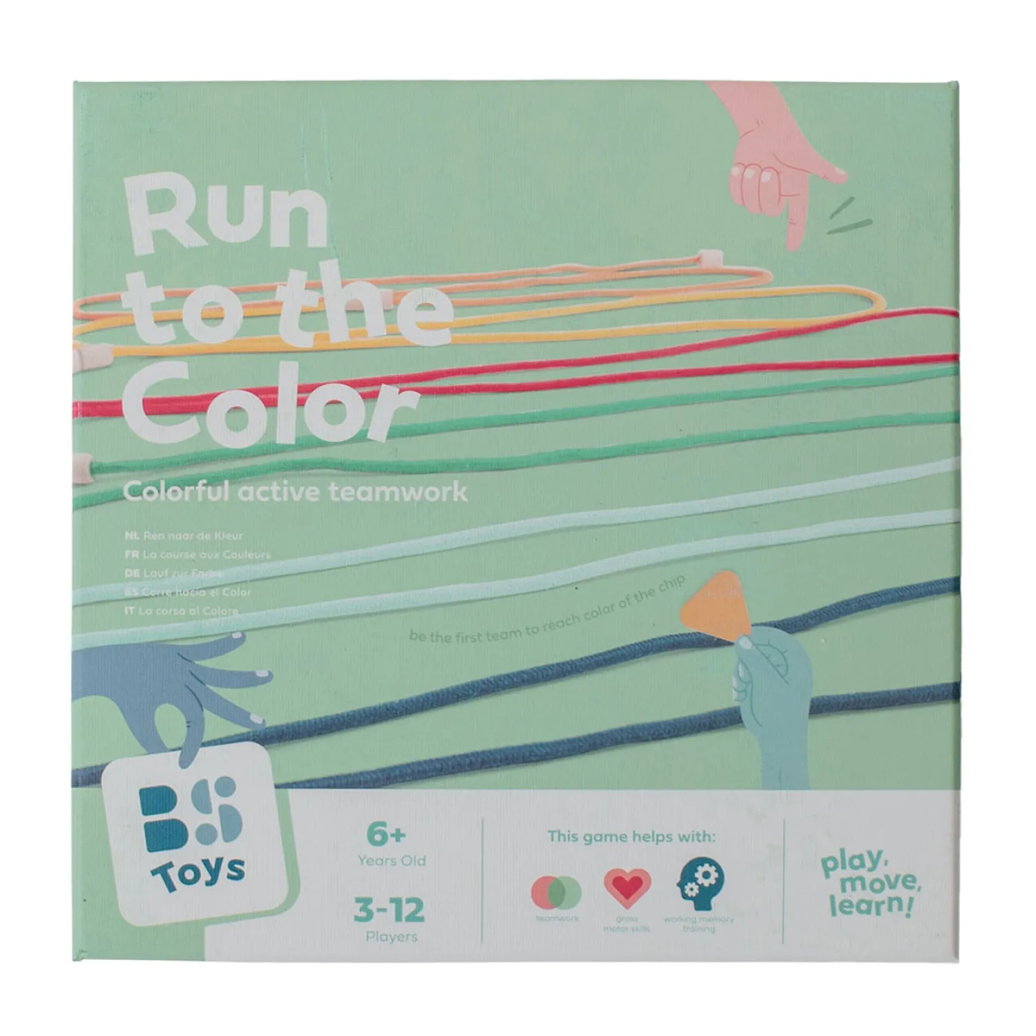 Ren Naar de Kleur Buitenspel>BS Toys Online