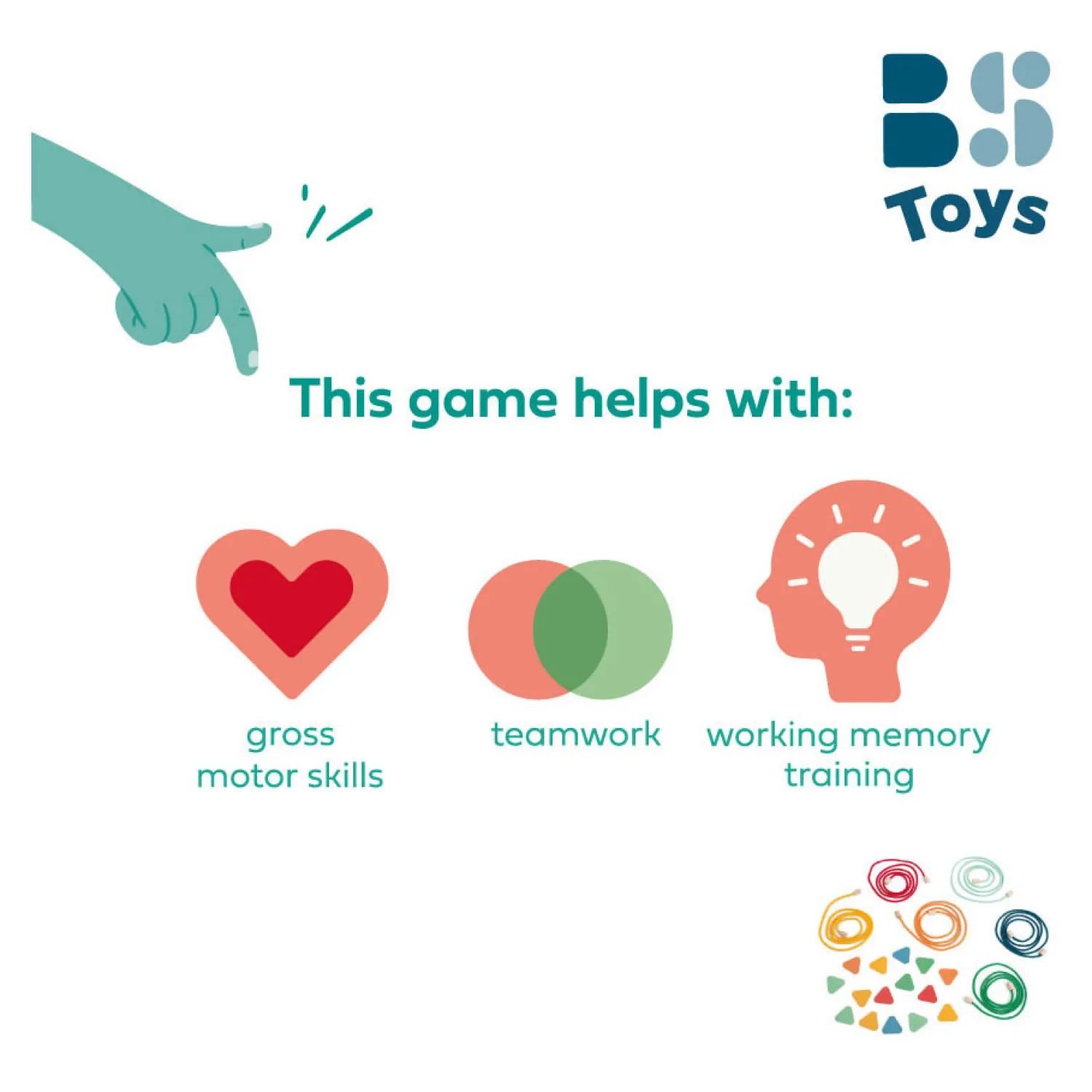 Ren Naar de Kleur Buitenspel>BS Toys Online