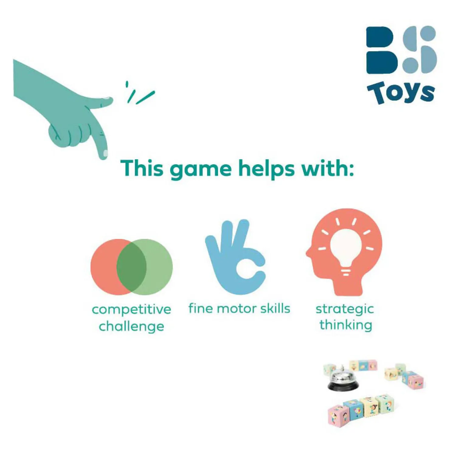 Speedy Cubes Kinderspel>BS Toys