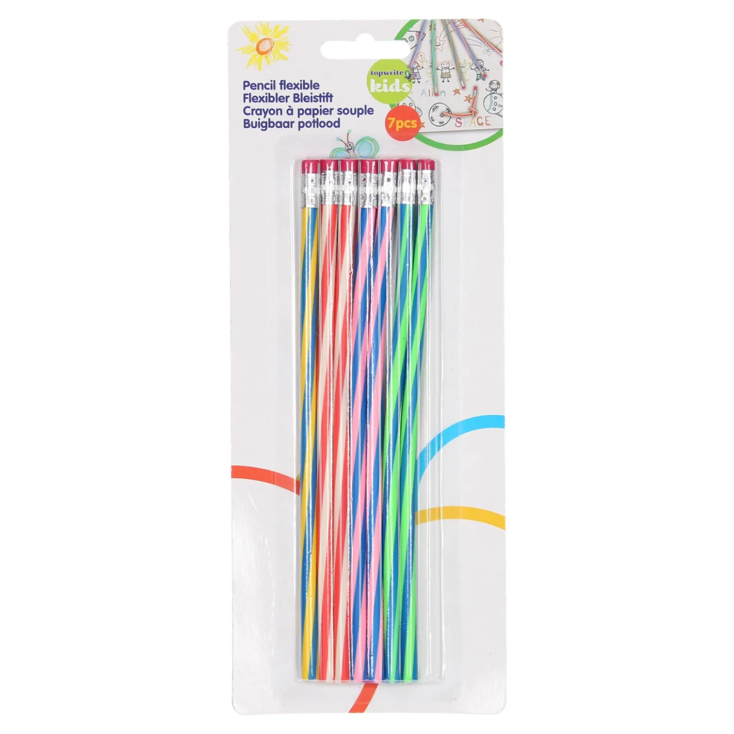 Buigbare Potloden, 7st.> Outlet