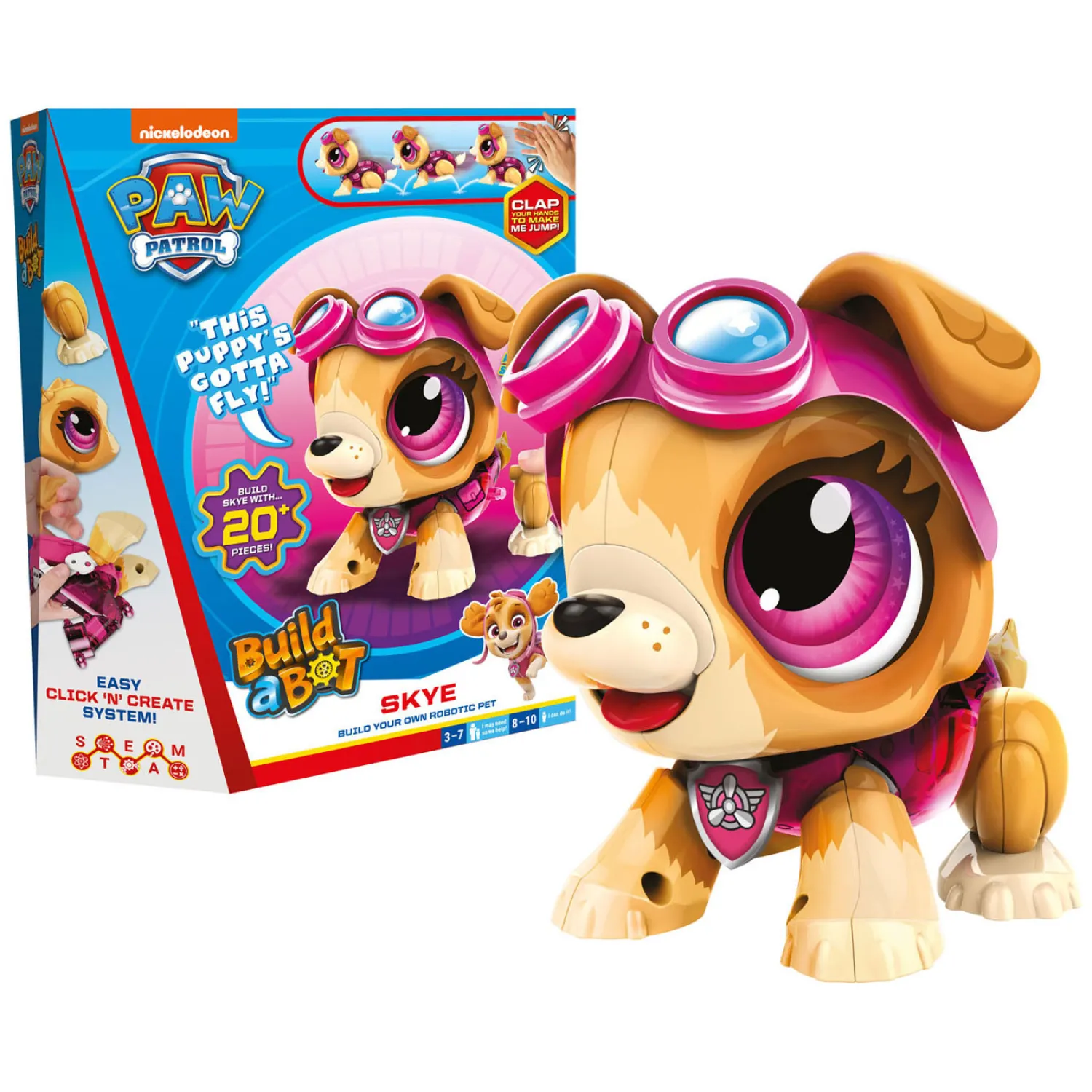 Goliath Games Build a Bot PAW Patrol Skye - Interactieve Robot New
