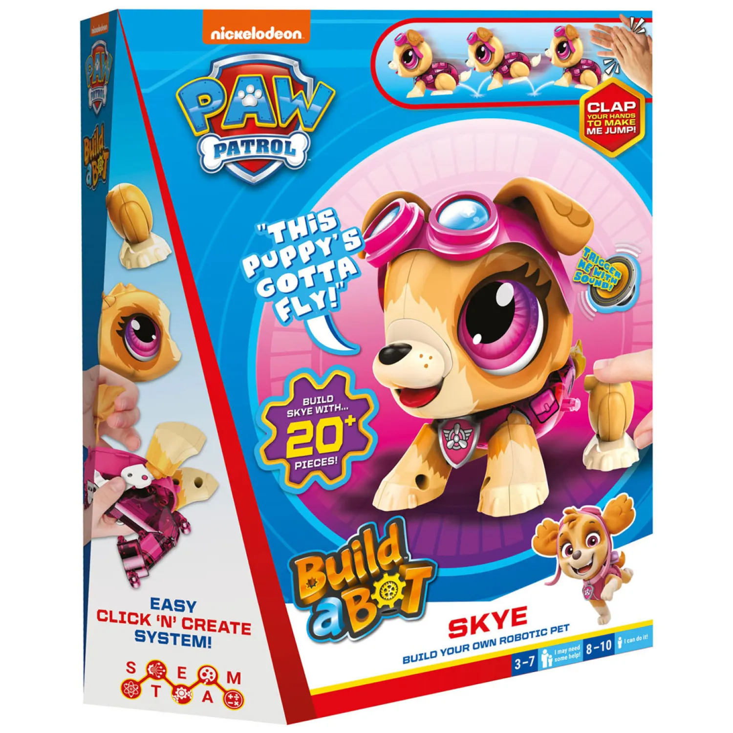 Goliath Games Build a Bot PAW Patrol Skye - Interactieve Robot New