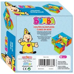 Bumba Houten Blokpuzzel, 4st.-Studio 100 Online