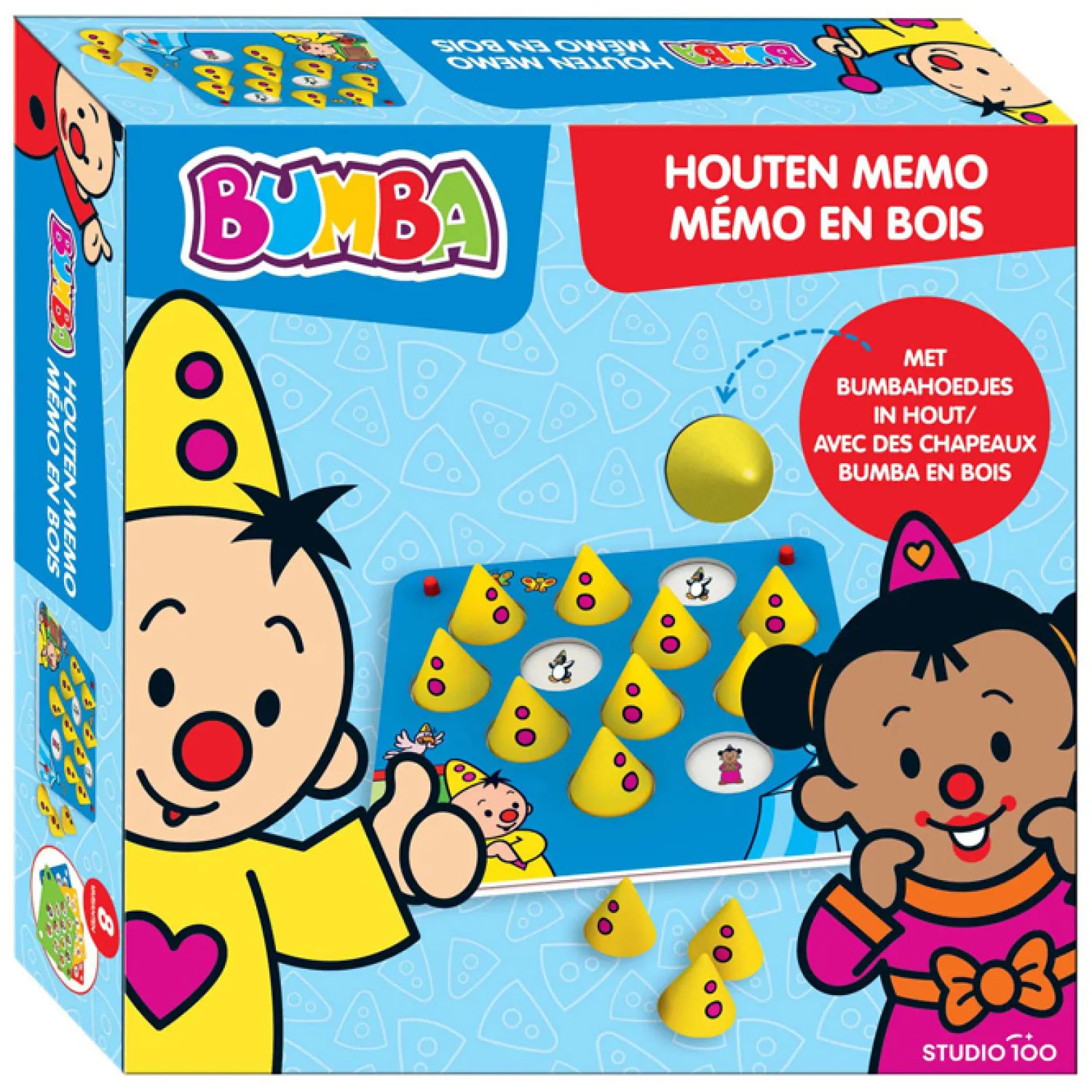 Bumba Houten Memospel-Studio 100 Clearance
