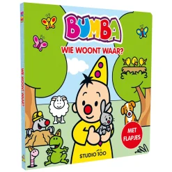 Bumba Kartonboek met Flapjes - Wie woont Waar?>Studio 100 Best