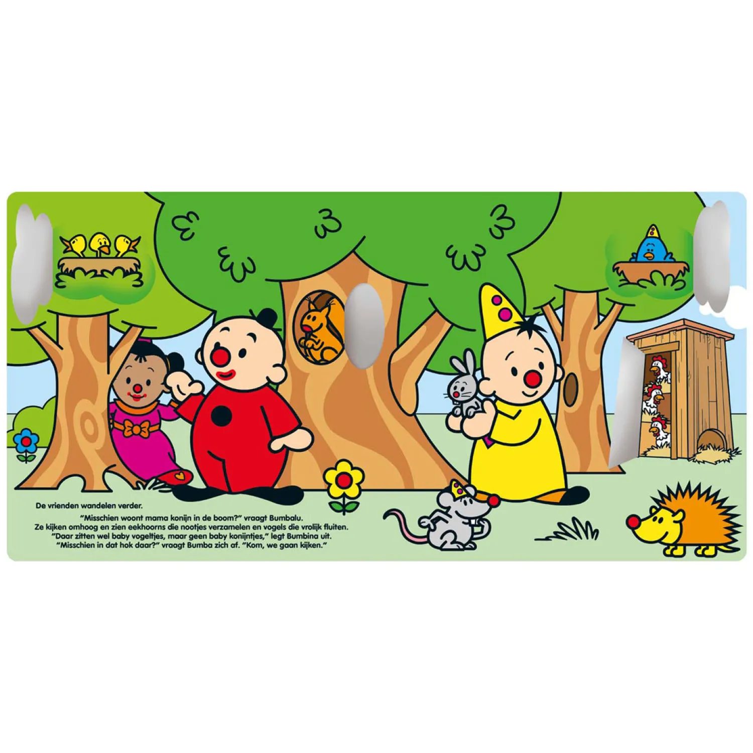 Bumba Kartonboek met Flapjes - Wie woont Waar?>Studio 100 Best