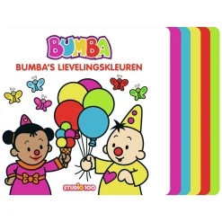 Bumba Kartonboek met trapjes - Bumba's lievelingskleuren-Studio 100 New