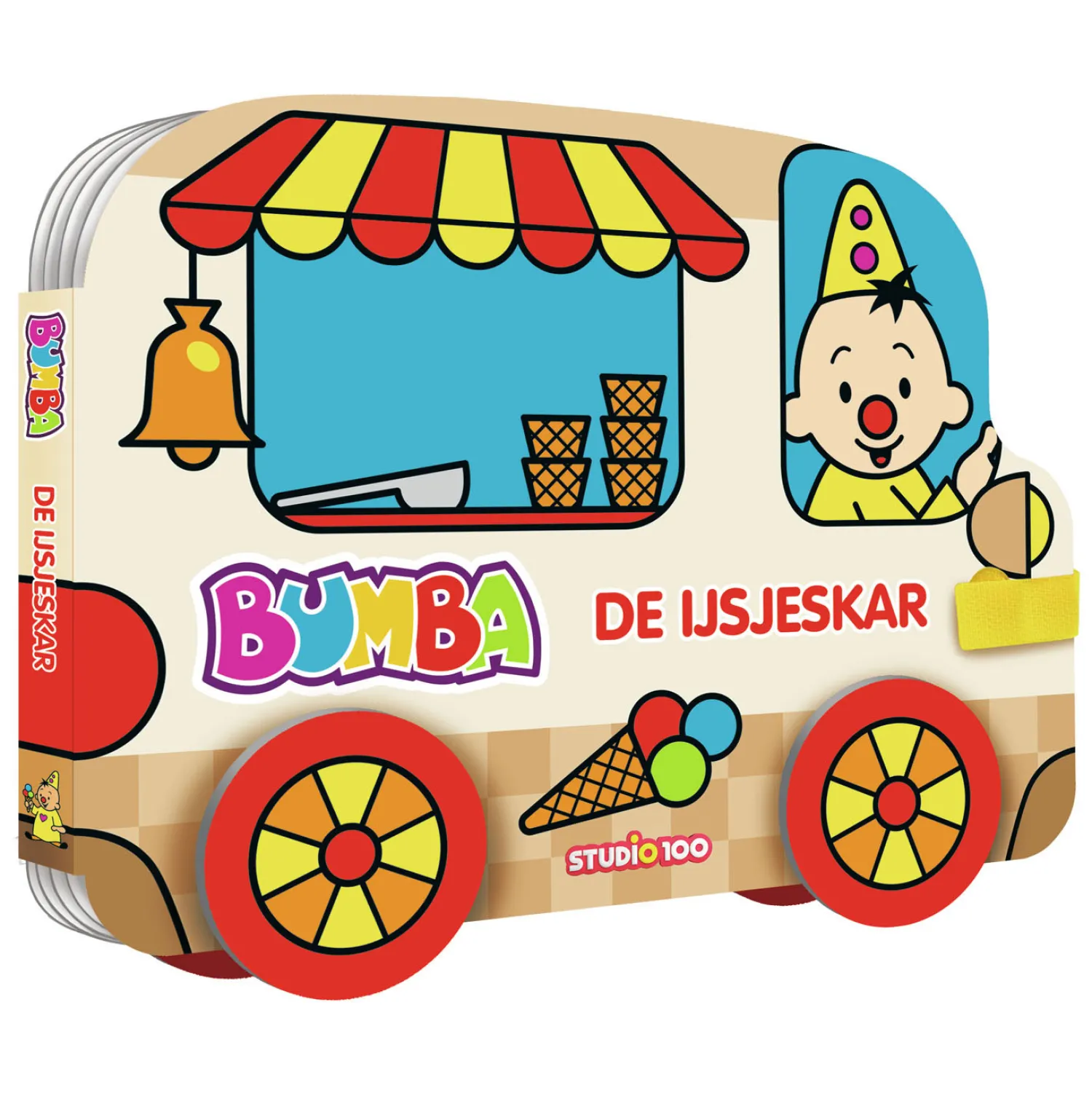 Bumba Kartonboek met Wielen De IJsjeskar-Studio 100 Sale
